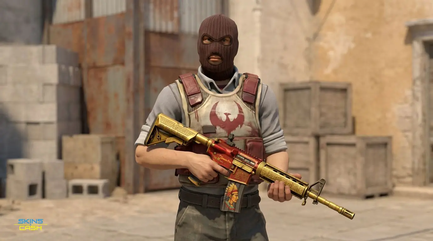 M4A4 | Hellish — In the field