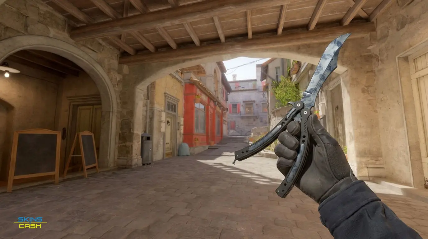 ★ Butterfly Knife | Stained — In-game inspect