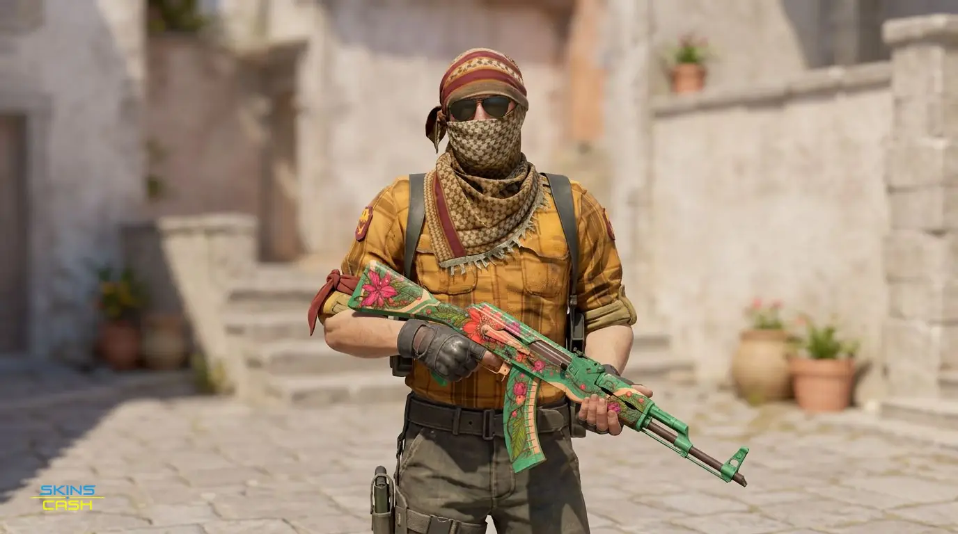 AK-47 | Wild Lotus — In the field