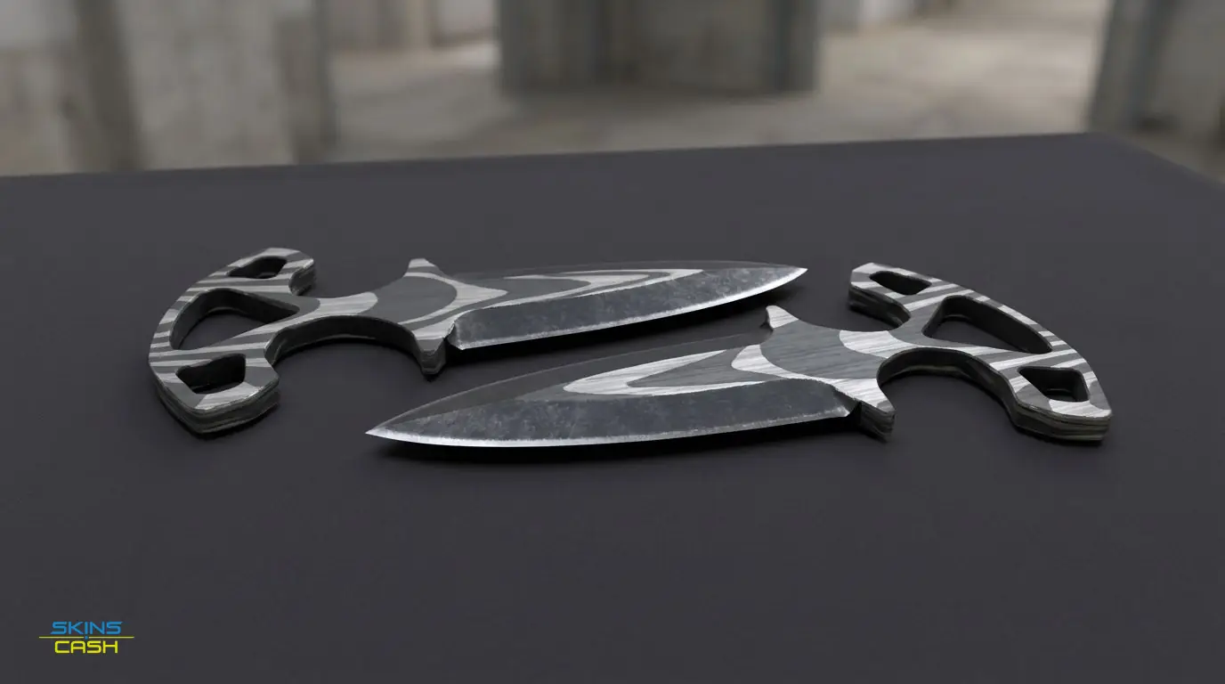 ★ Shadow Daggers | Black Laminate — Product view