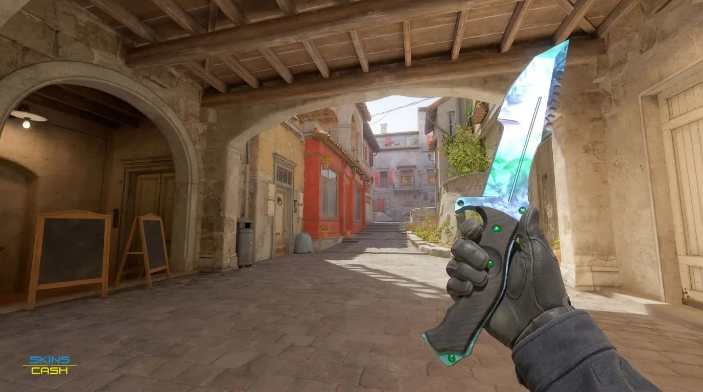 ★ Huntsman Knife | Gamma Doppler Phase 1 — In-game inspect