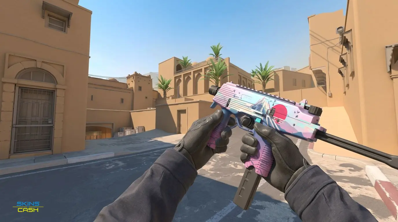 MP9 | Mount Fuji — In-game inspect