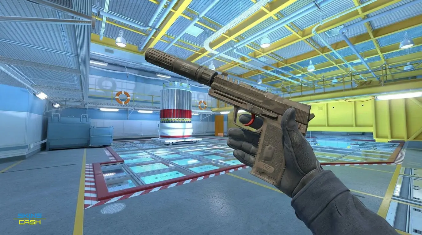 USP-S | Desert Tactical — In-game inspect