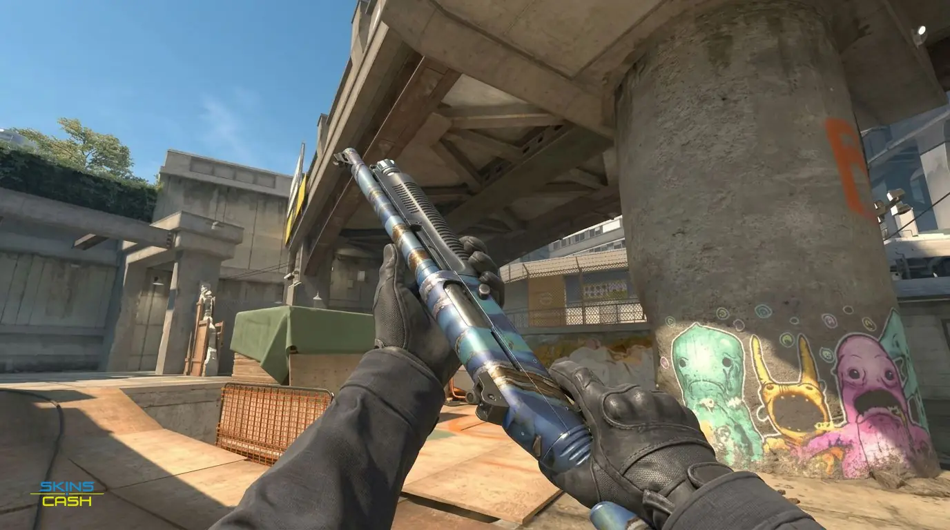 Nova | Turquoise Pour — In-game inspect