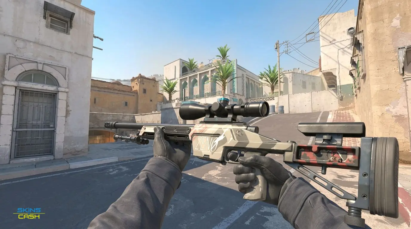 SSG 08 | Zeno — In-game inspect