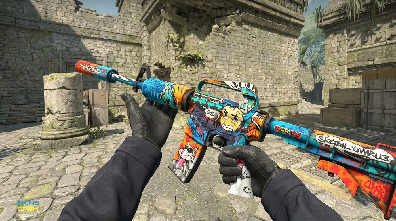 M4A1-S | Player Two — In-game inspect