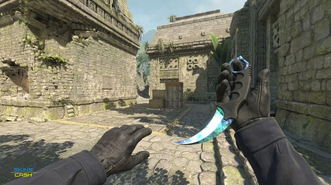 ★ Karambit | Gamma Doppler Phase 1 — In-game inspect