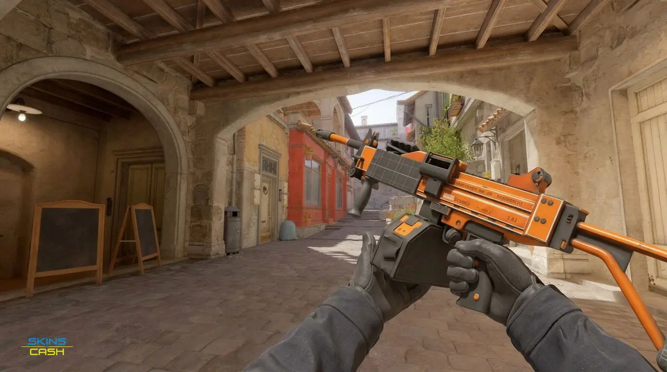 Negev | dev_texture — In-game inspect
