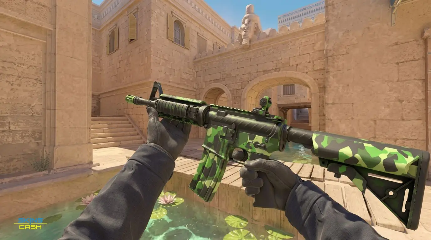 M4A4 | Choppa — In-game inspect