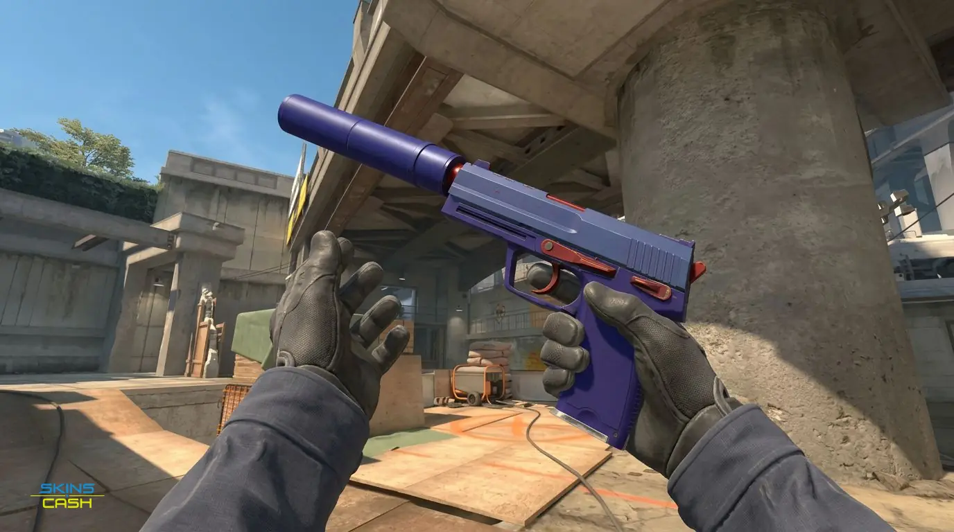 USP-S | Royal Blue — In-game inspect