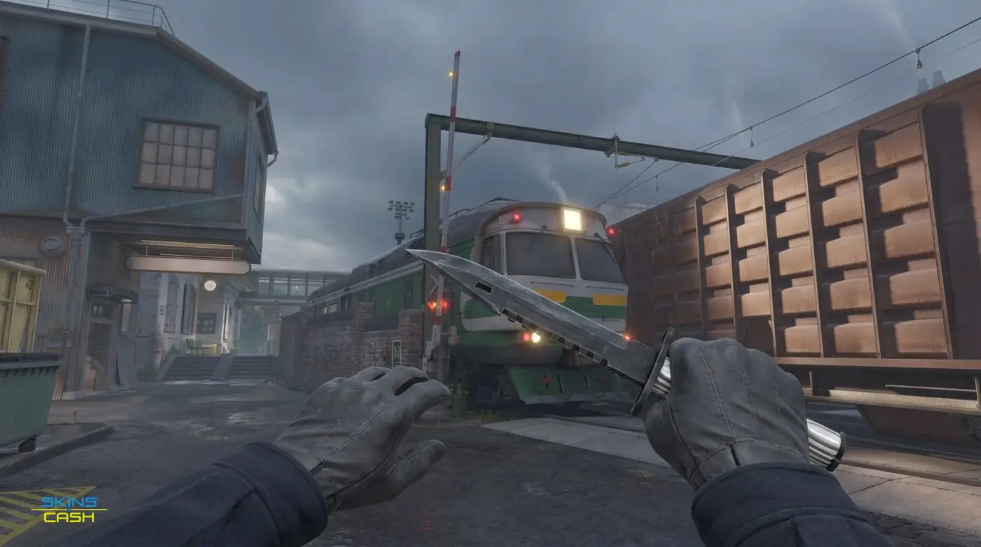 ★ M9 Bayonet | Black Laminate — In-game inspect