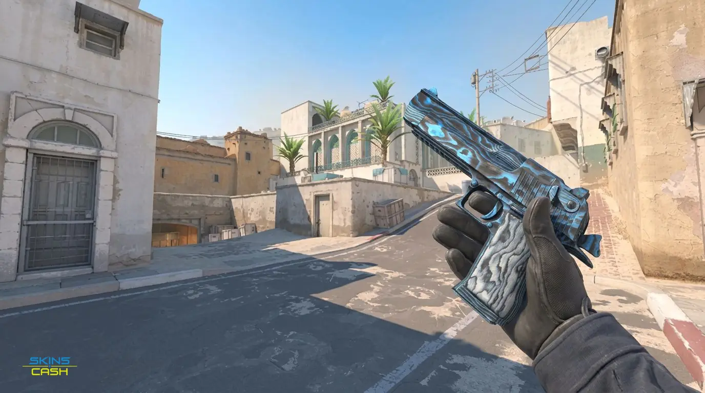 Desert Eagle | Blue Ply — In-game inspect