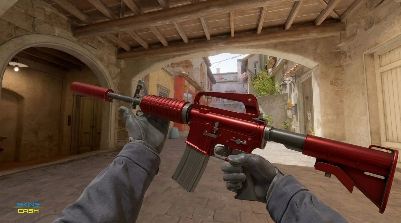 M4A1-S | Hot Rod — In-game inspect