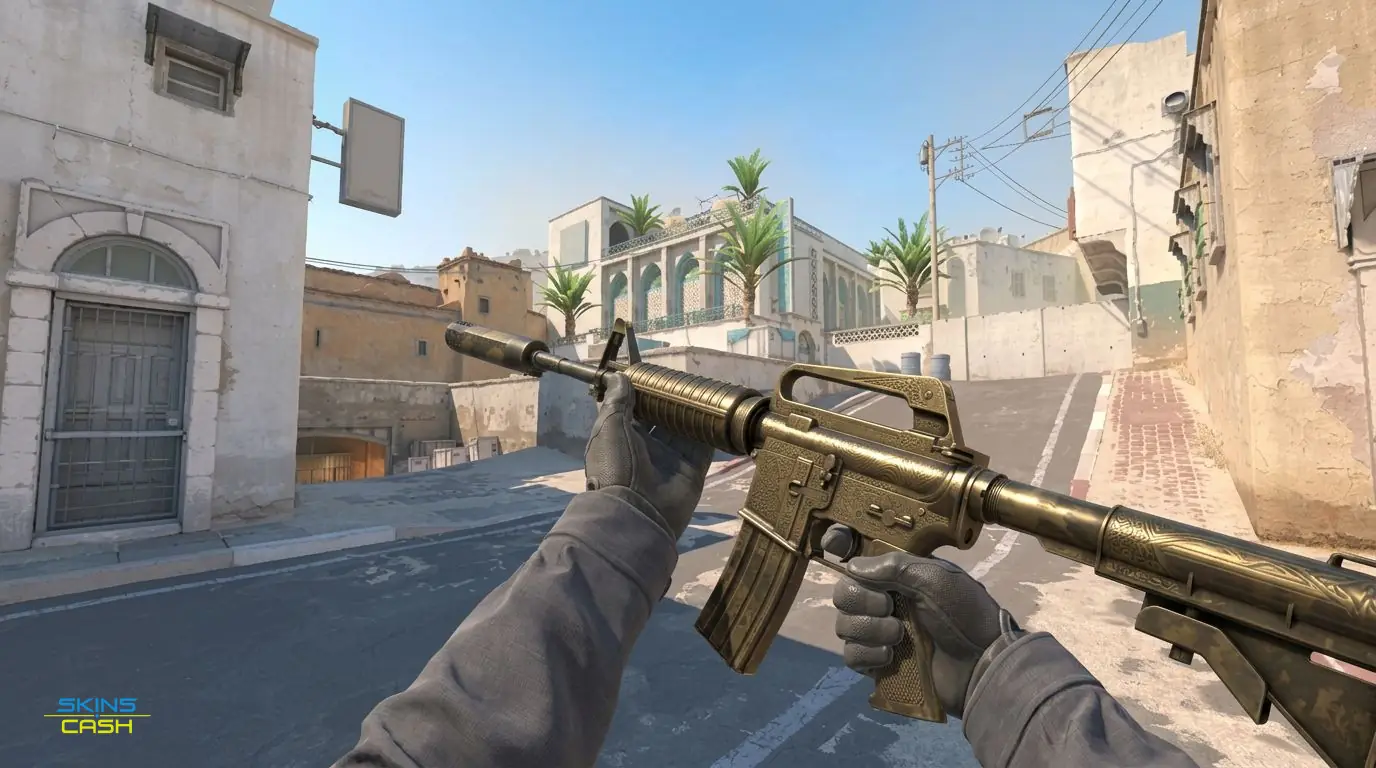 M4A1-S | Mud-Spec — In-game inspect
