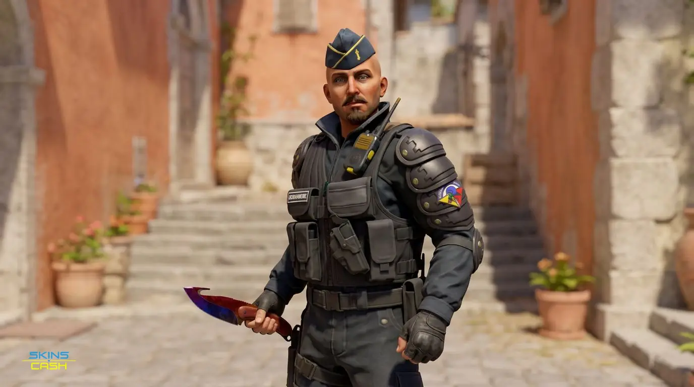 ★ Gut Knife | Marble Fade — In the field