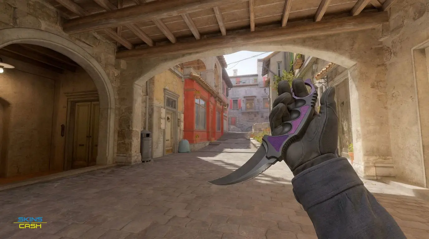 ★ Karambit | Ultraviolet — In-game inspect