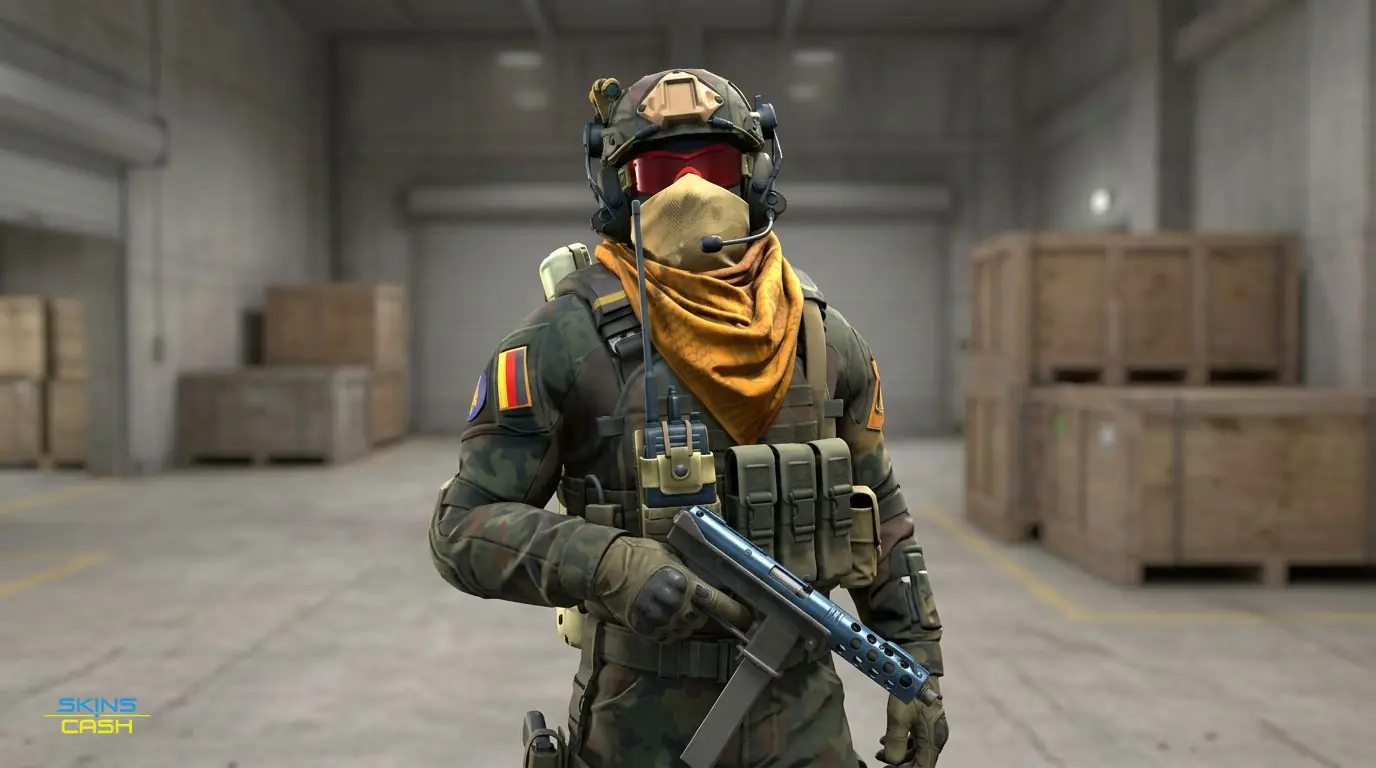 Tec-9 | Blue Titanium — In the field