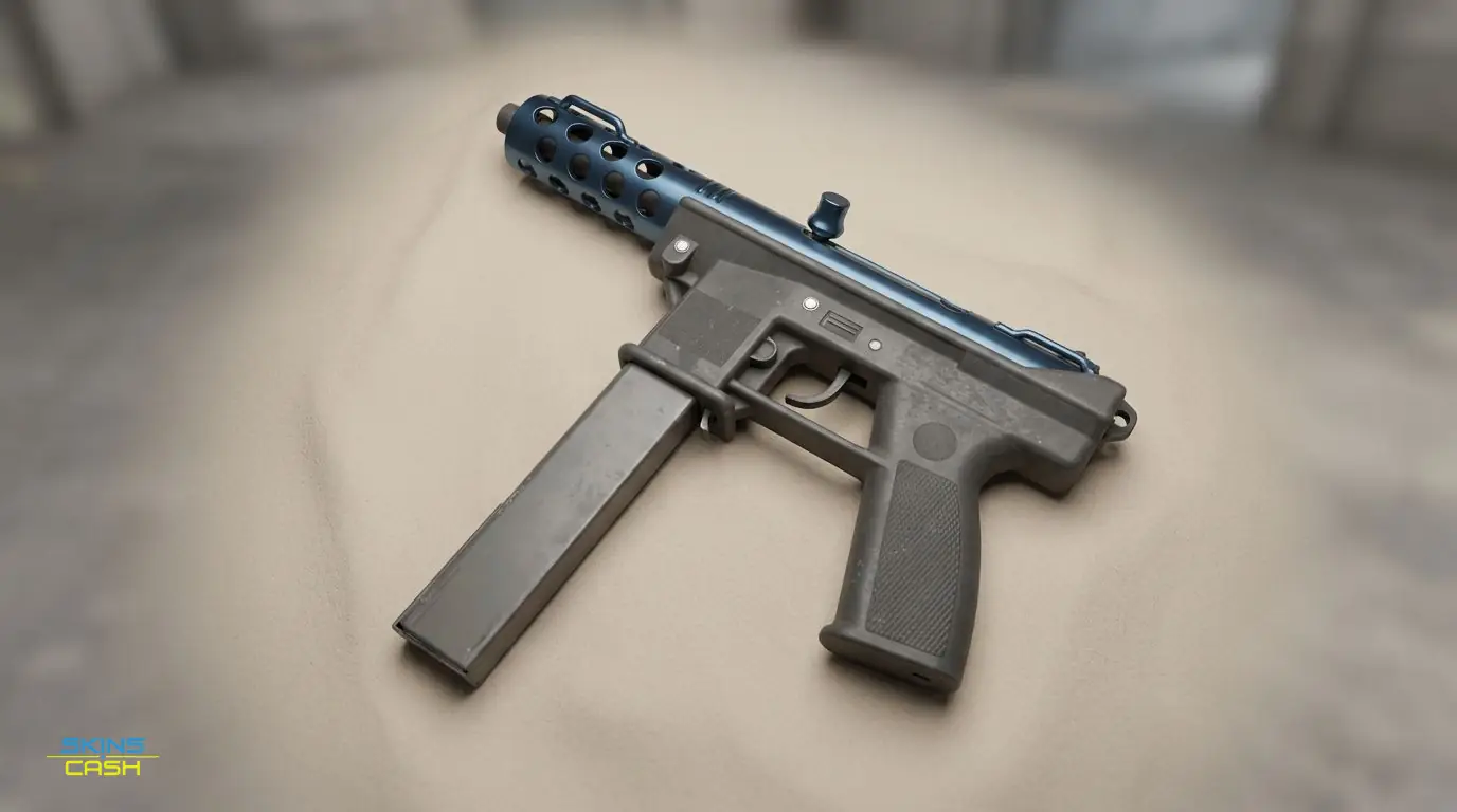 Tec-9 | Blue Titanium — Product view