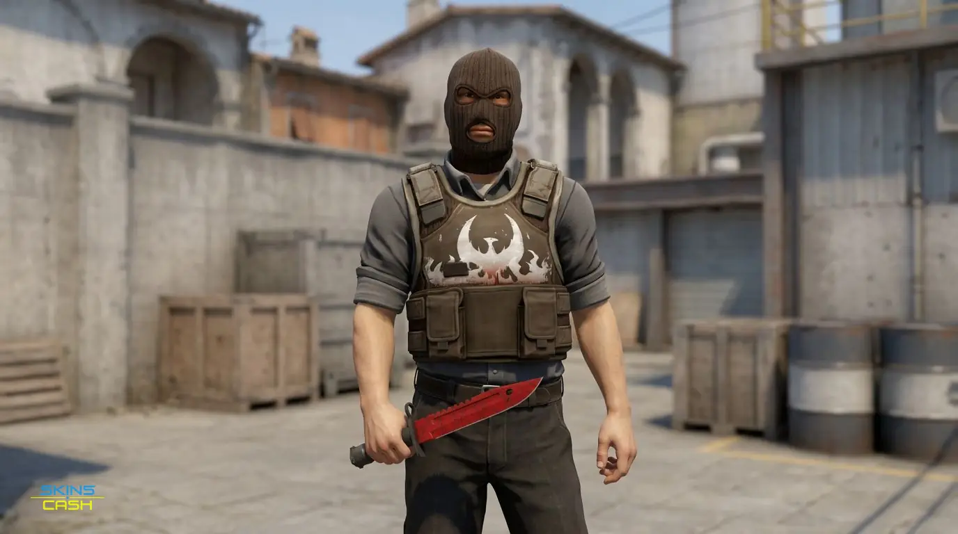 ★ Bayonet | Crimson Web — In the field