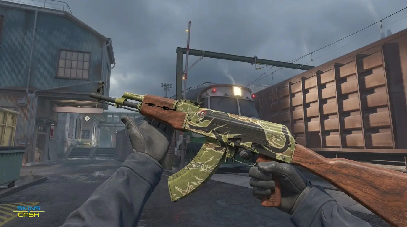 AK-47 | Jaguar — In-game inspect