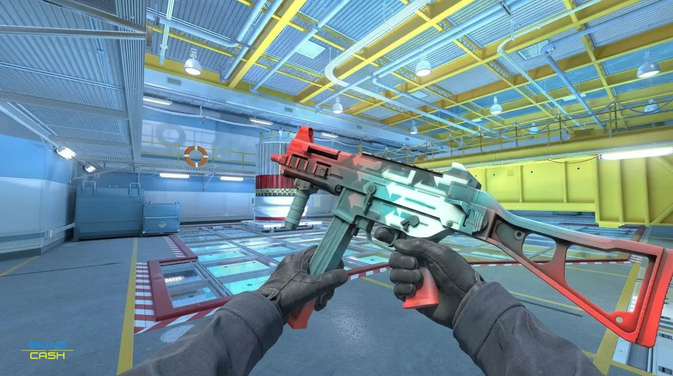 UMP-45 | Momentum — In-game inspect