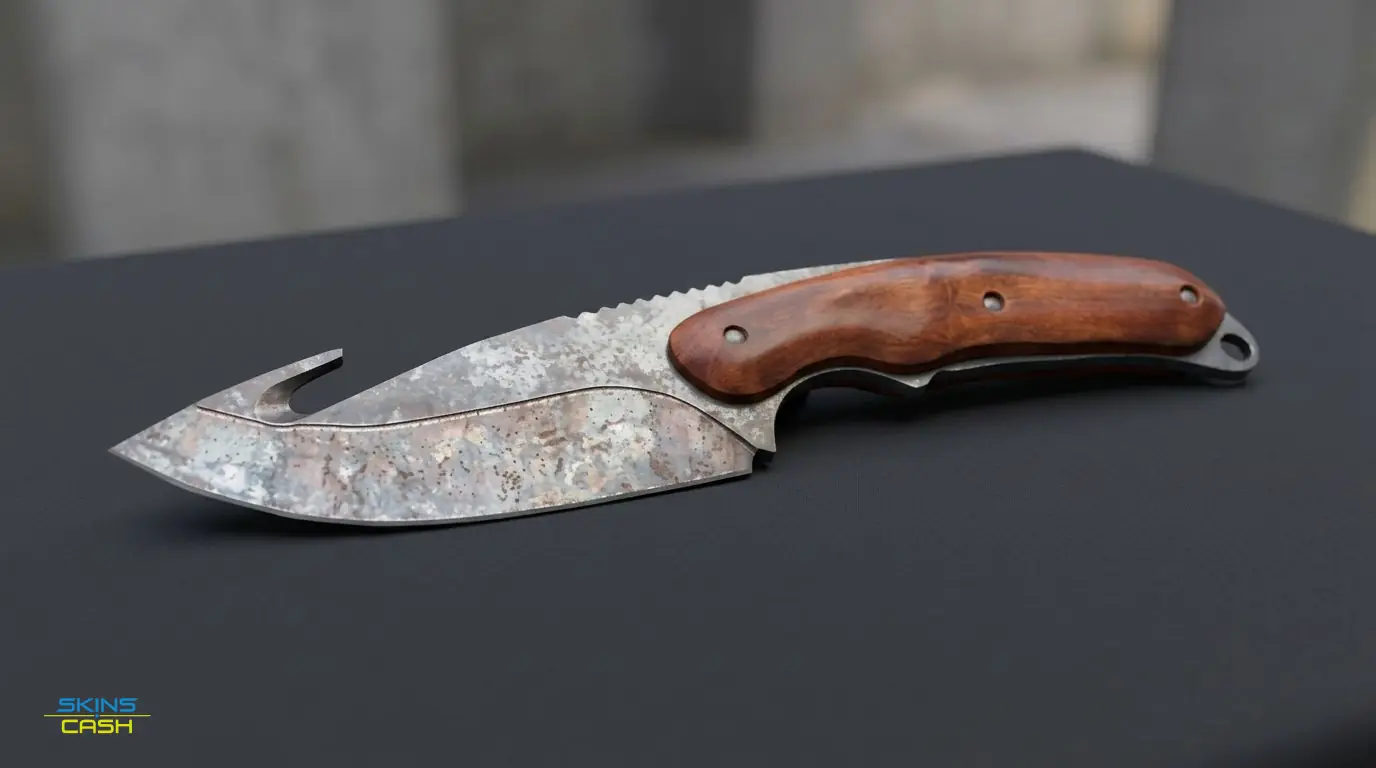 ★ Gut Knife | Rust Coat — Product view