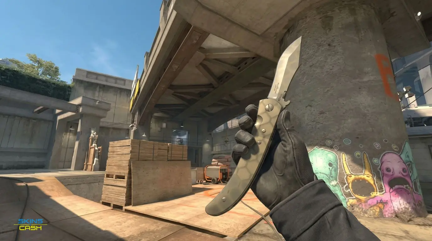 ★ Navaja Knife | Safari Mesh — In-game inspect