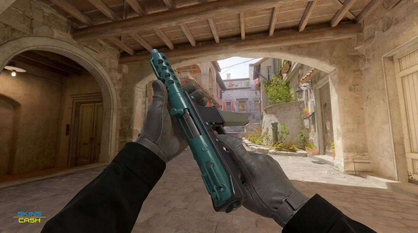 Tec-9 | Blue Blast — In-game inspect
