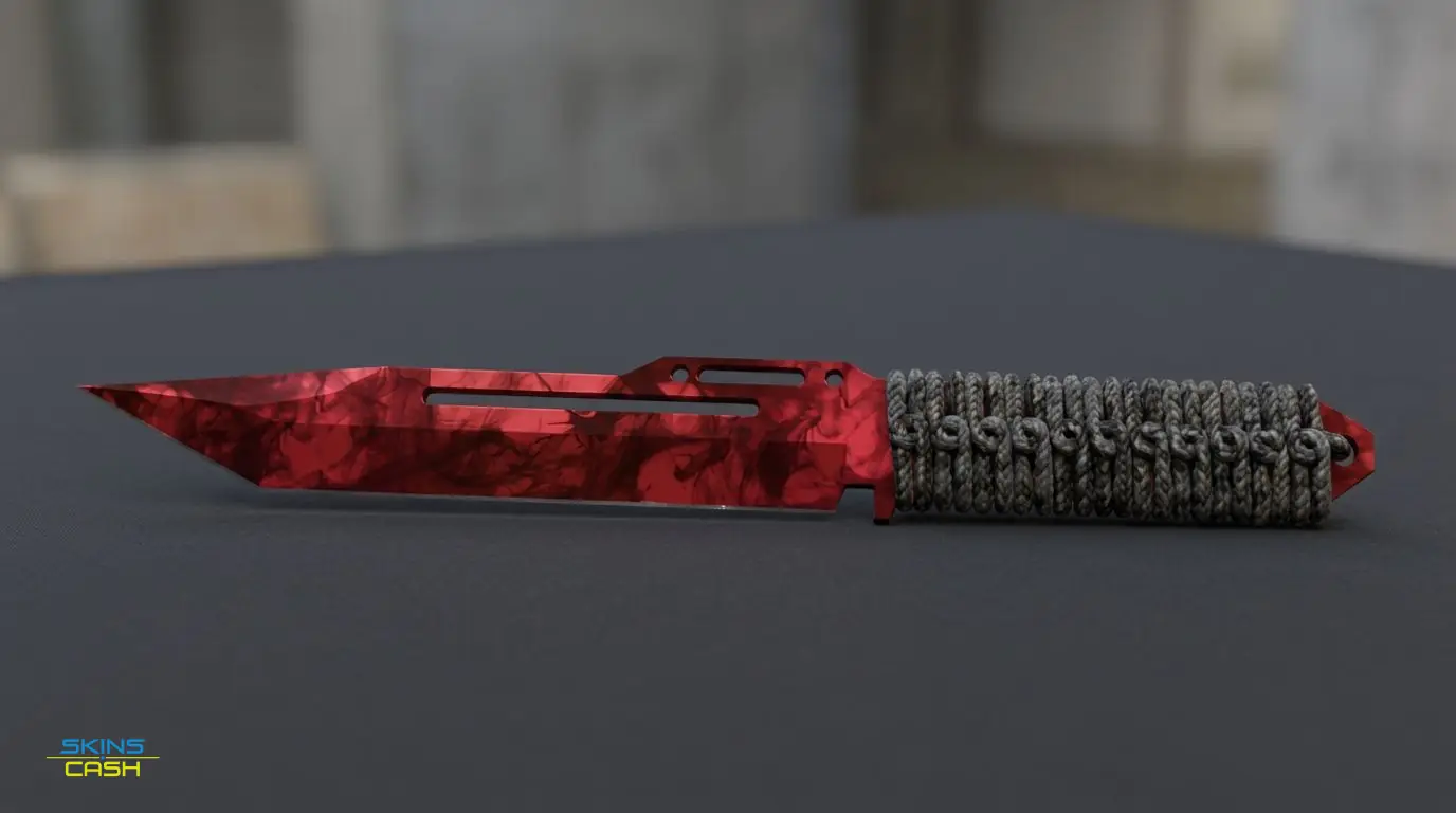 ★ Paracord Knife | Doppler Ruby — Product view