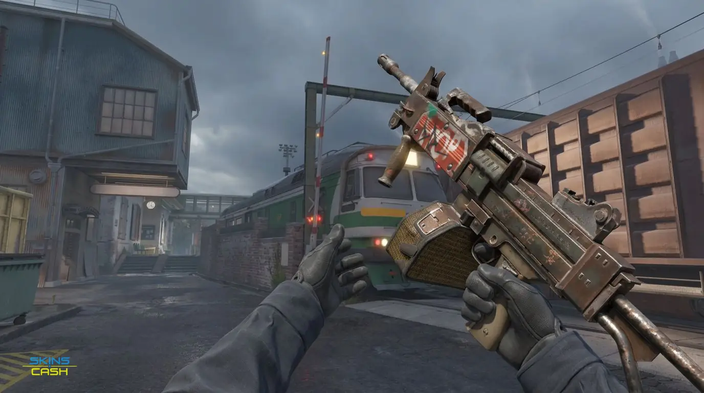 Negev | Drop Me — In-game inspect