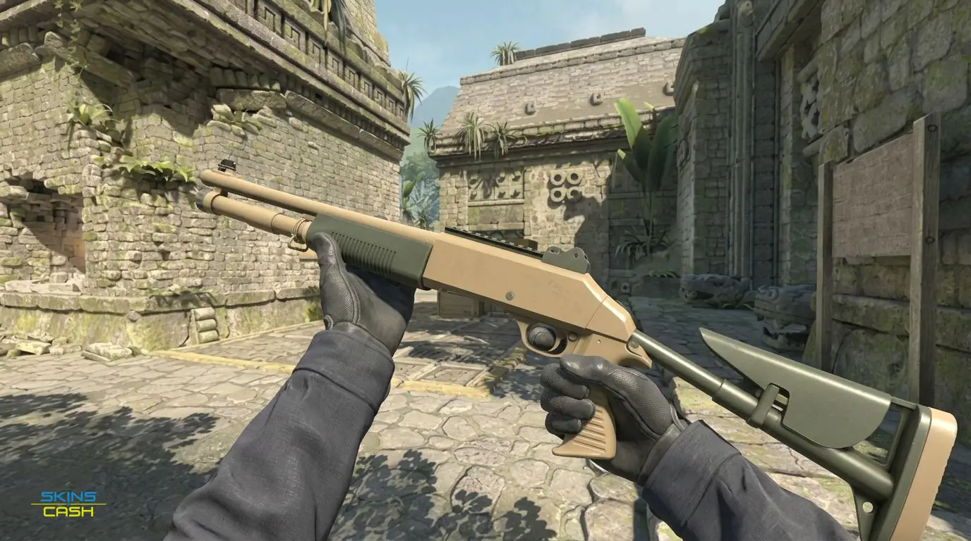 XM1014 | Grassland — In-game inspect