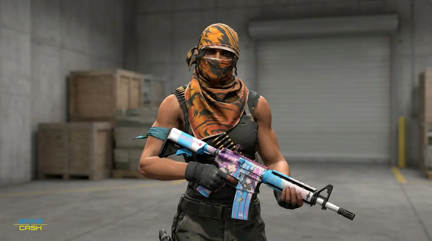 M4A4 | Temukau — In the field