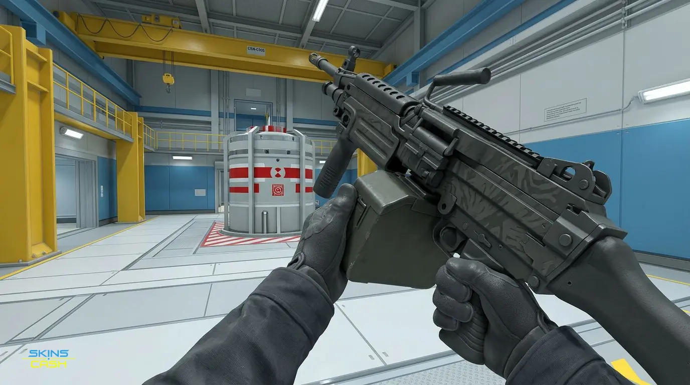 M249 | Midnight Palm — In-game inspect