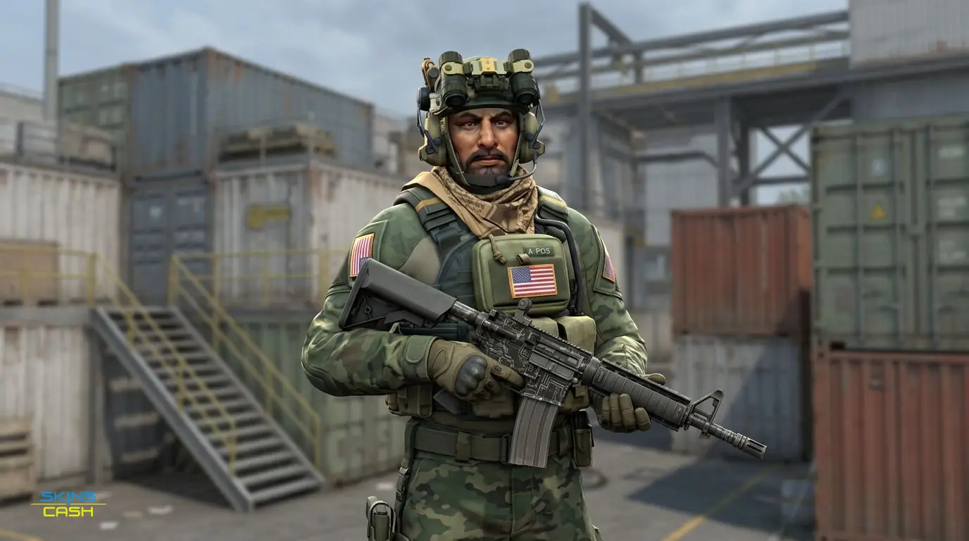 M4A4 | Mainframe — In the field