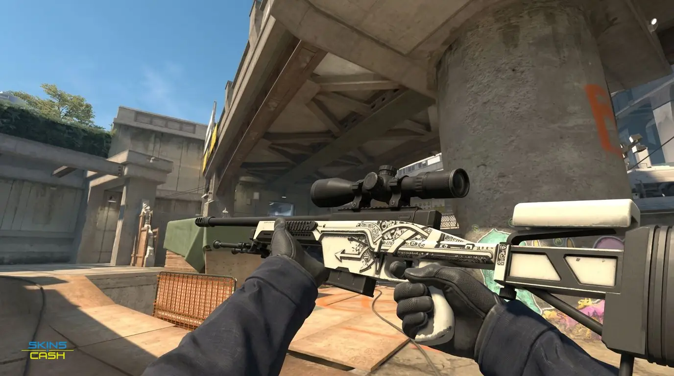 SSG 08 | Detour — In-game inspect