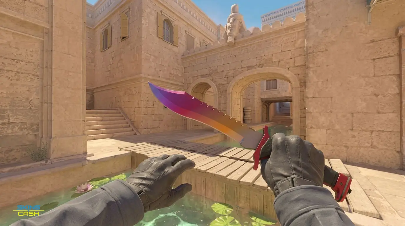 ★ Bowie Knife | Fade — In-game inspect