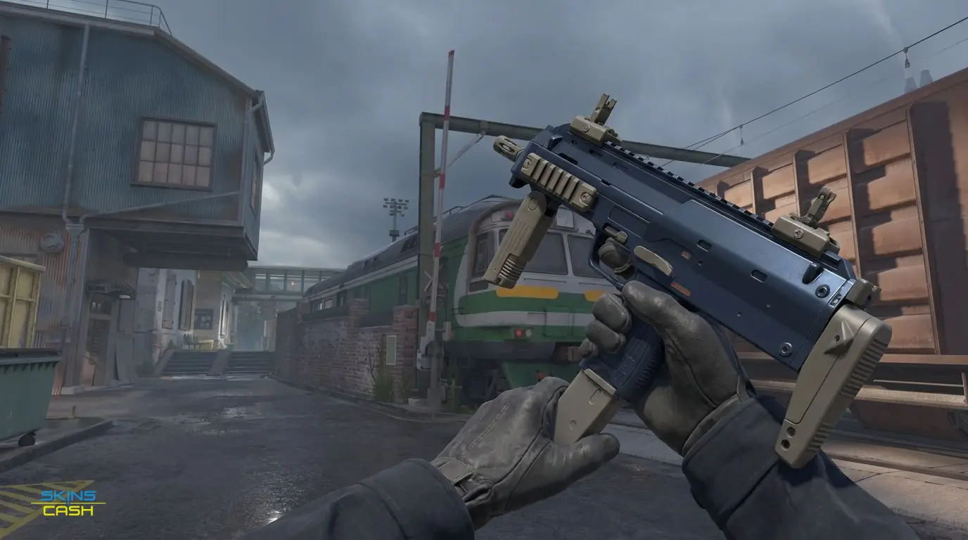 MP7 | Anodized Navy — In-game inspect