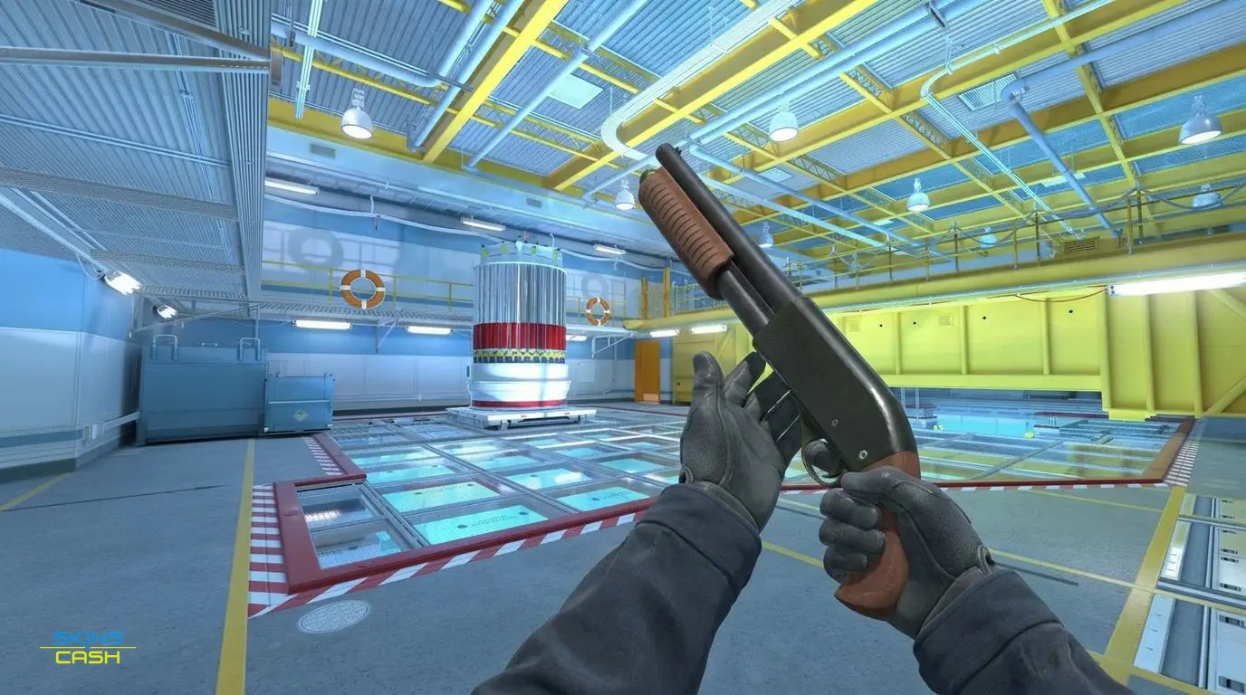 Sawed-Off | Zander — In-game inspect