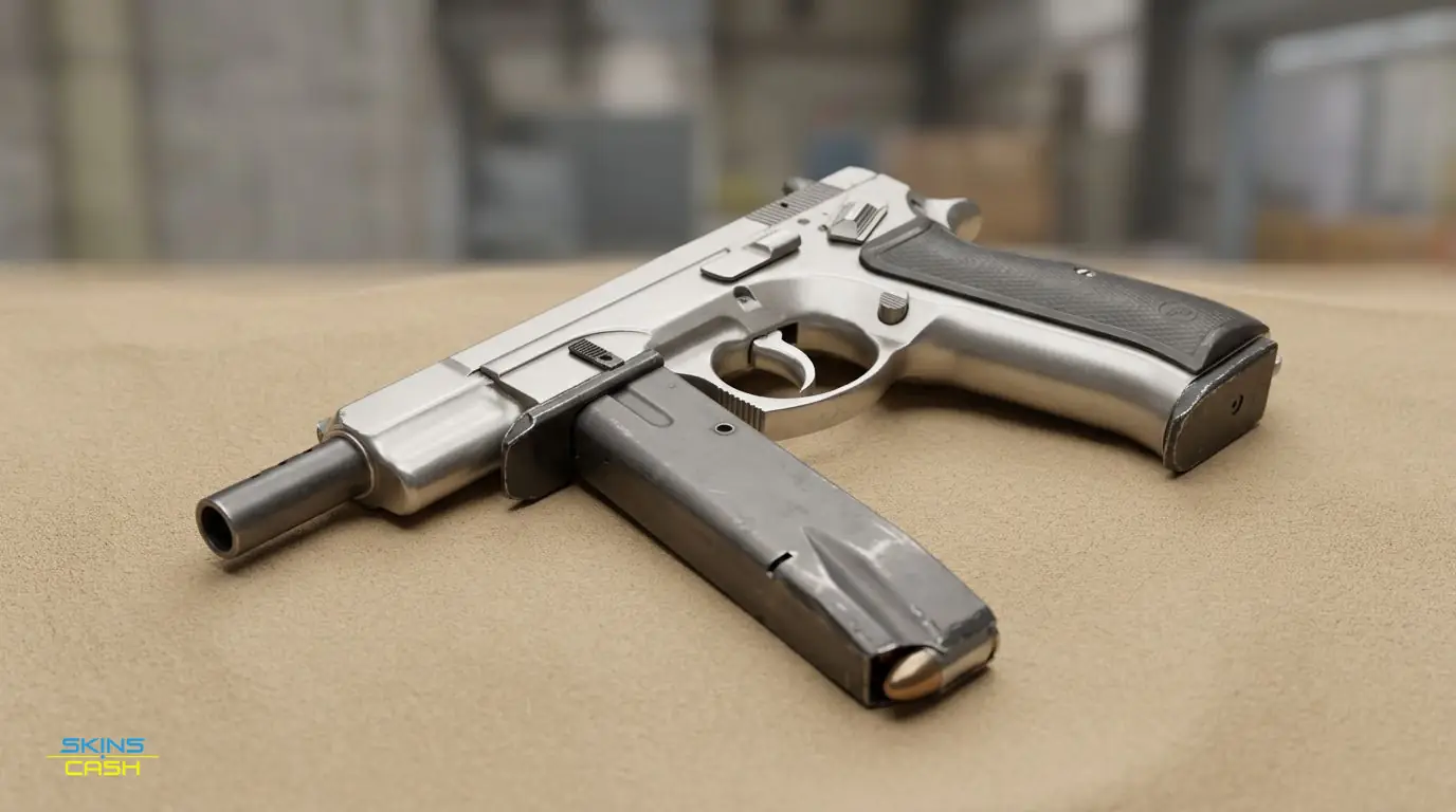 CZ75-Auto | Silver — Product view