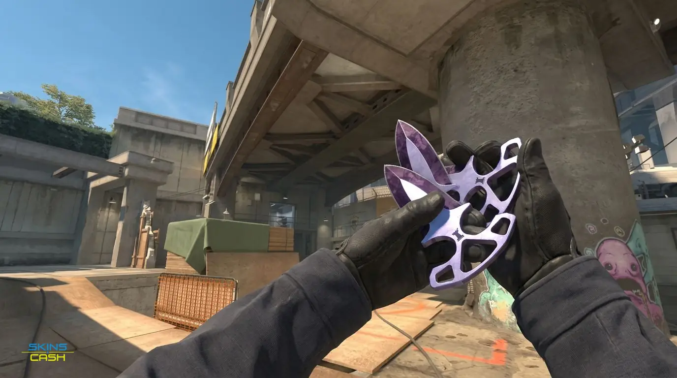 ★ Shadow Daggers | Doppler Black Pearl — In-game inspect
