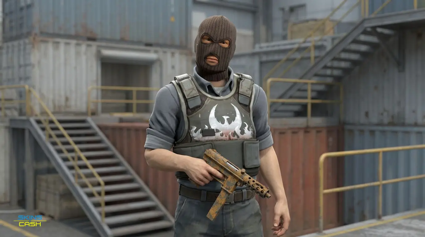 Tec-9 | Rust Leaf — In the field