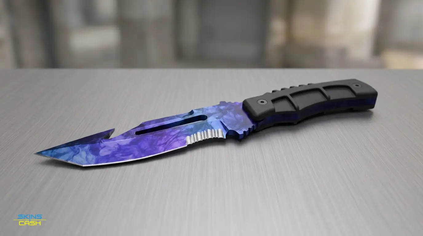 ★ Survival Knife | Doppler Sapphire — Product view