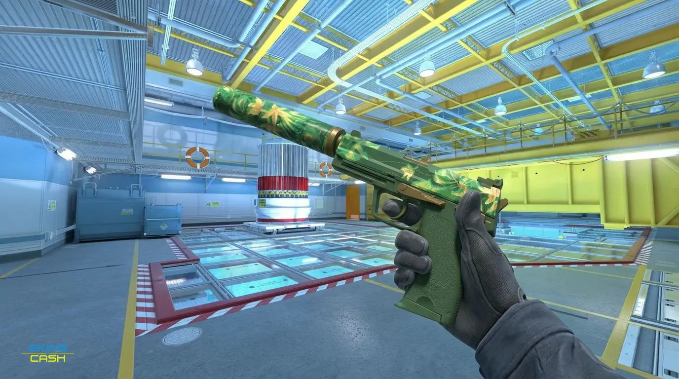 USP-S | Tropical Breeze — In-game inspect