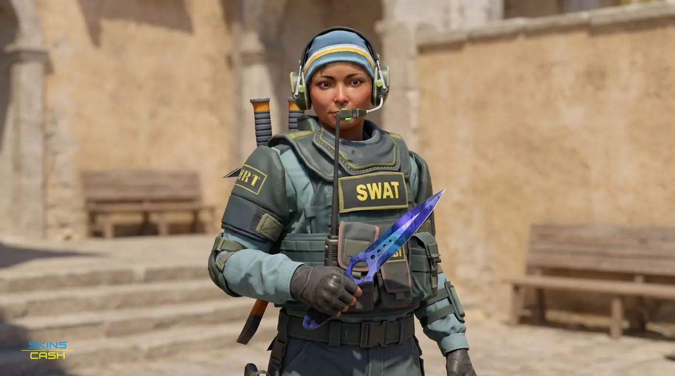 ★ Skeleton Knife | Doppler Phase 3 — In the field