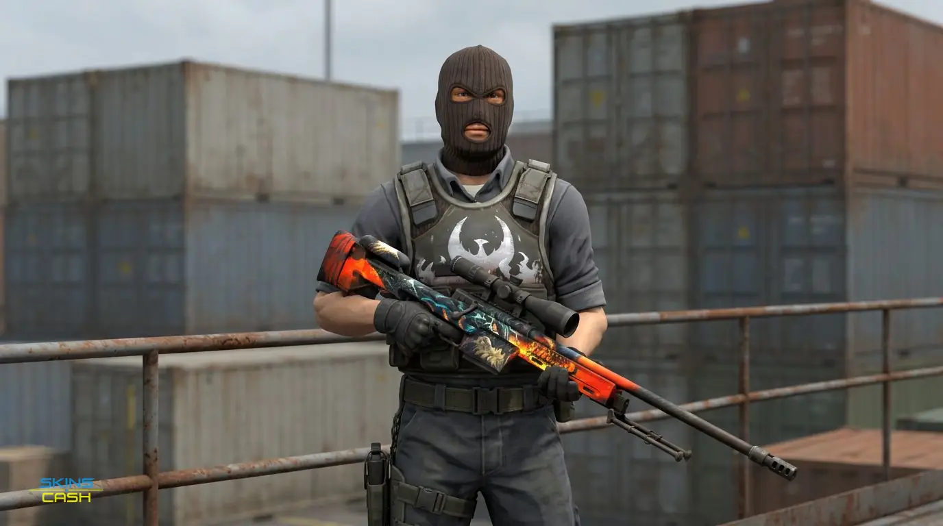 SSG 08 | Dragonfire — In the field