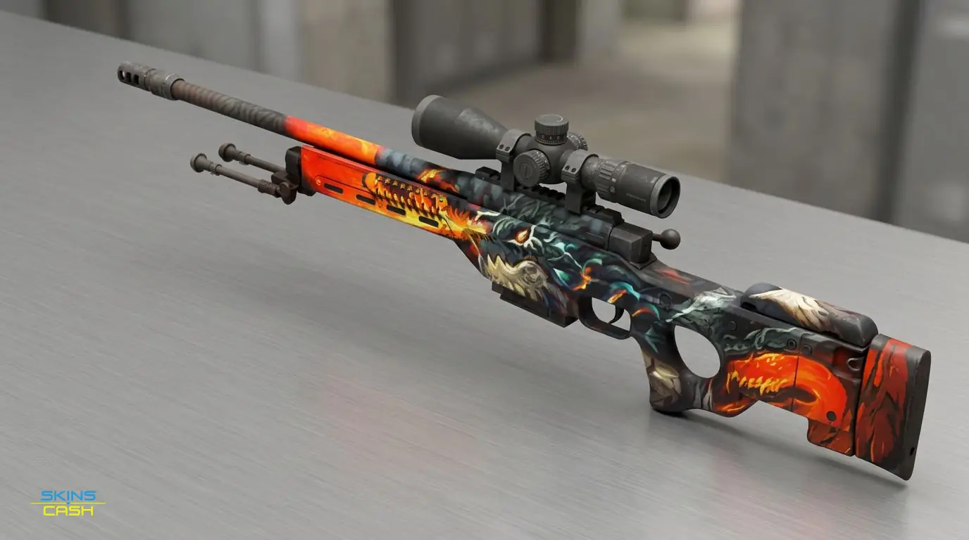 SSG 08 | Dragonfire — Product view