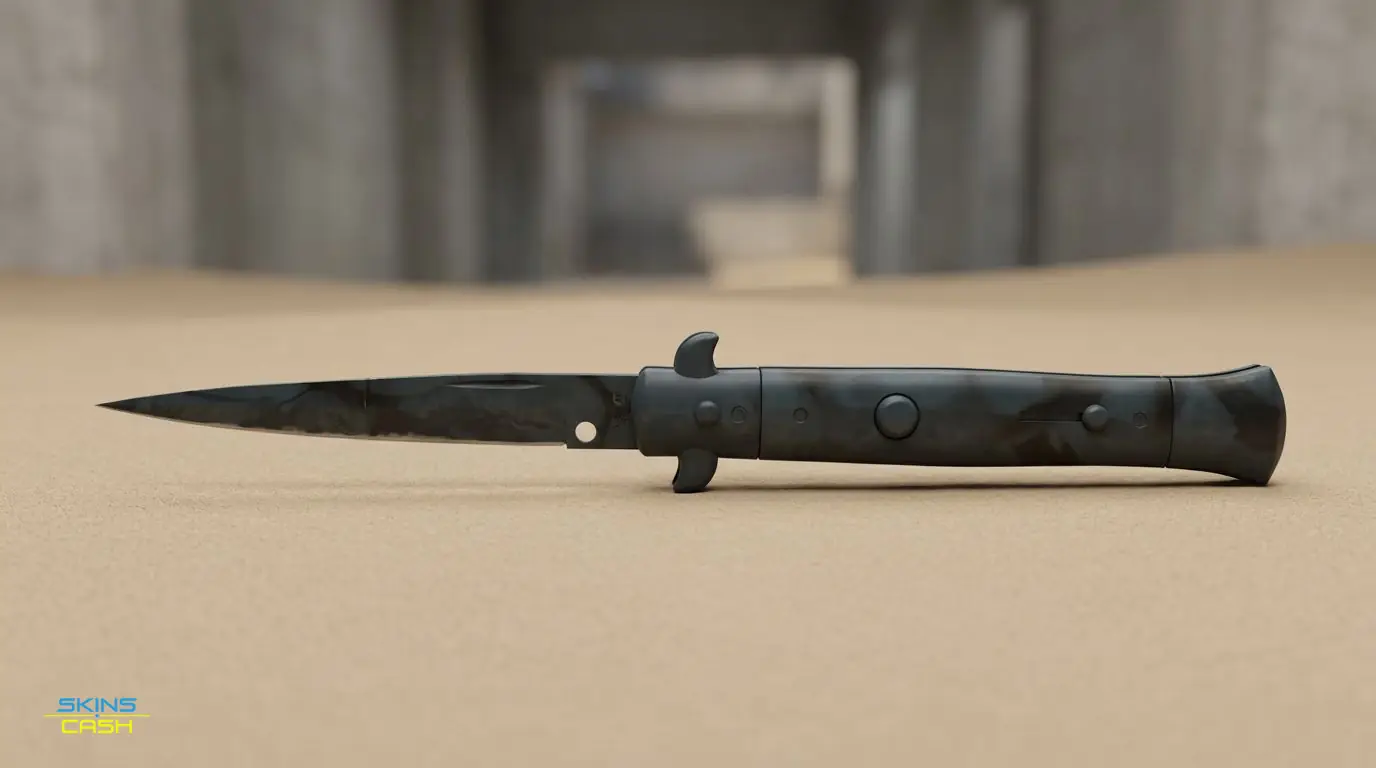 ★ Stiletto Knife | Night Stripe — Product view