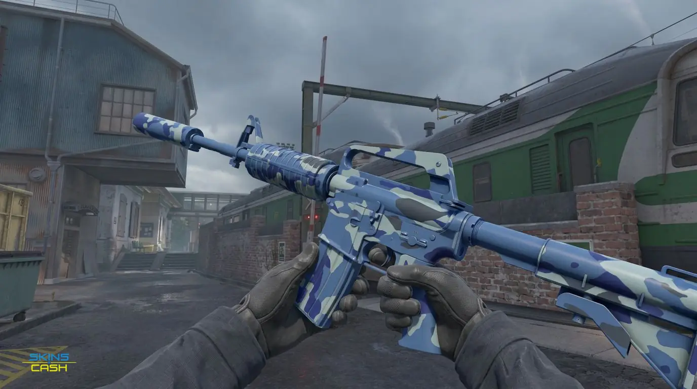 M4A1-S | Bright Water — In-game inspect