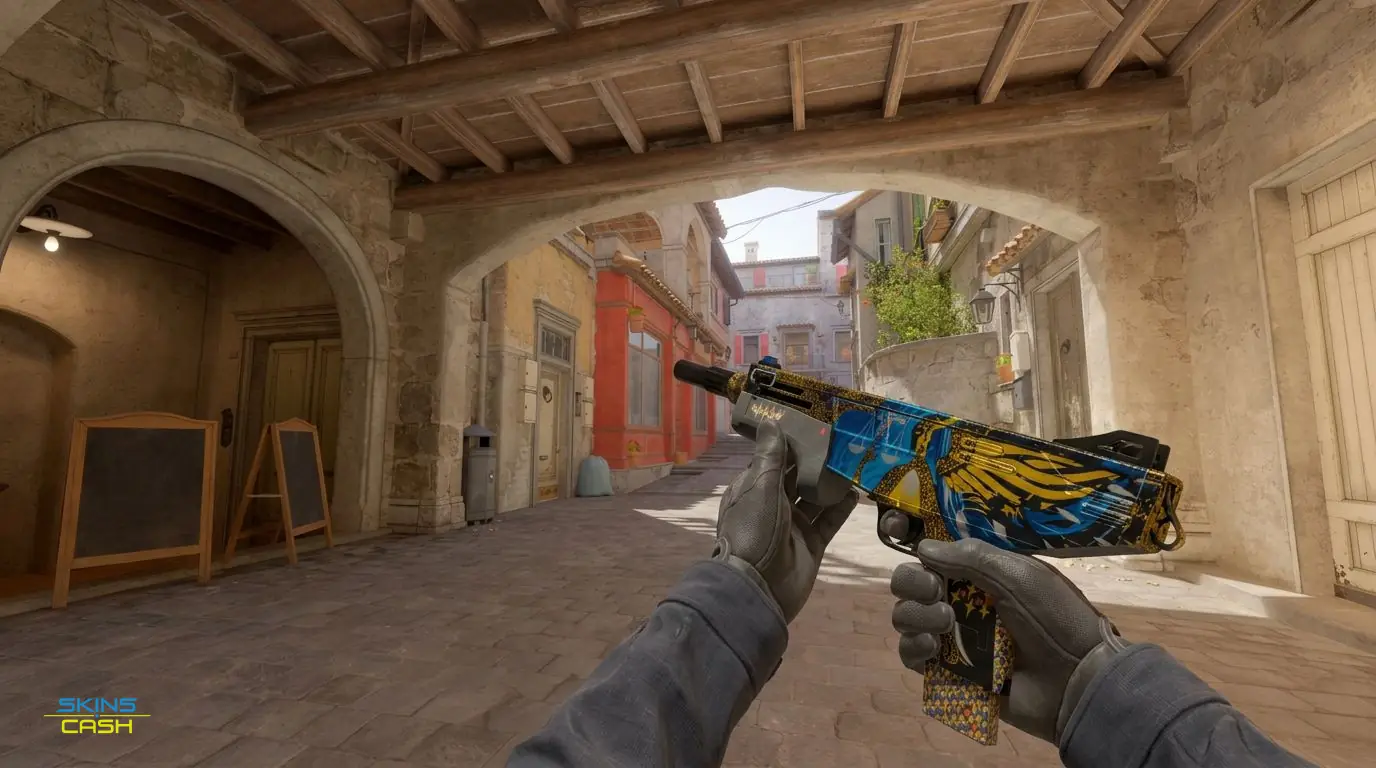 MAG-7 | Justice — In-game inspect