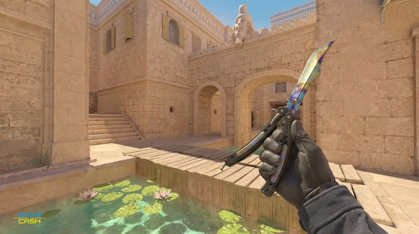 ★ Butterfly Knife | Case Hardened — In-game inspect